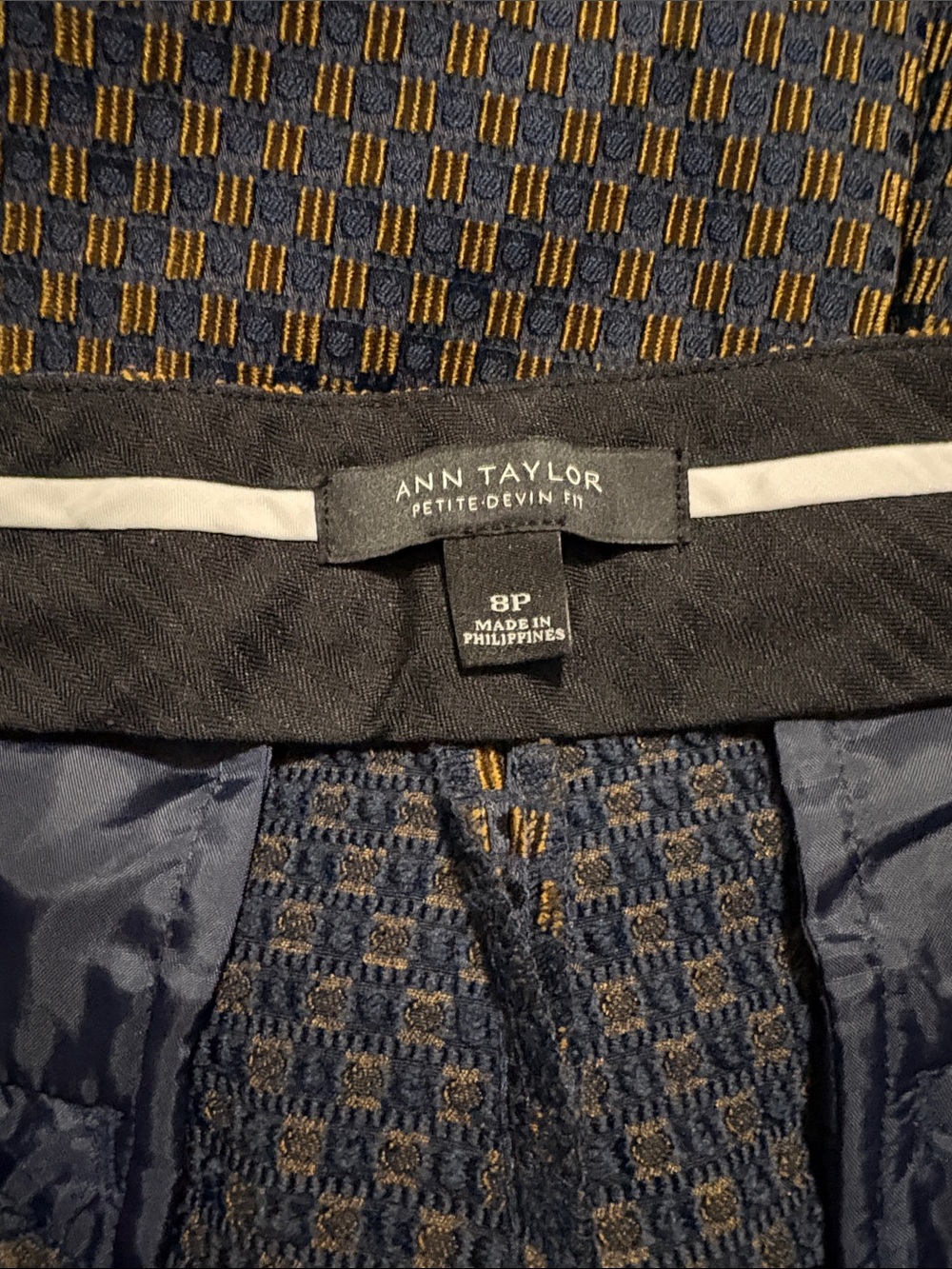 Ann Taylor Petite Devin Fit Slacks
